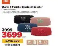 HiFi Corp Charge 6 Portable Bluetooth Speaker offer