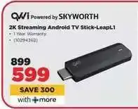 HiFi Corp 2K Streaming Android TV Stick-LeapL1 offer