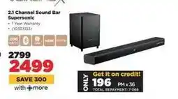 HiFi Corp 2.1 Channel Sound Bar Supersonic offer