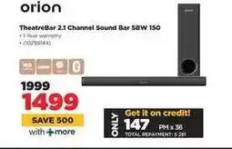 HiFi Corp TheatreBar 2.1 Channel Sound Bar SBW 150 offer
