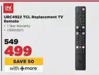 HiFi Corp URC4922 TCL Replacement TV Remote offer
