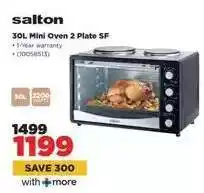 HiFi Corp salton 30L Mini Oven 2 Plate SF offer