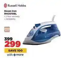 HiFi Corp Russell Hobbs Steam Iron RHI2010BL offer