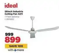 HiFi Corp 56Inch Industria Ceiling Fan 4211 offer