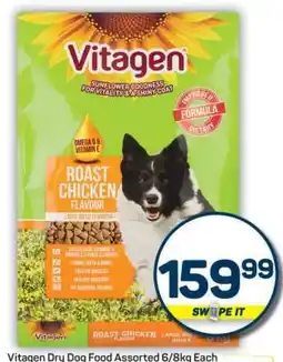 Pick n Pay Vitagen Dry Dog Food Assorted 6/8kg Each offer