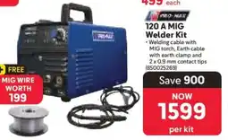 Makro 120 A MIG Welder Kit offer