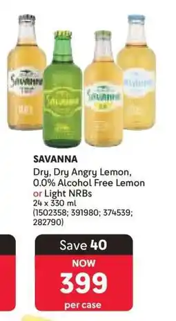 Makro Savanna offer