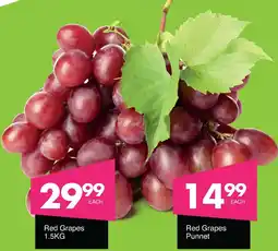 Save Hyper Red Grapes Punnet offer