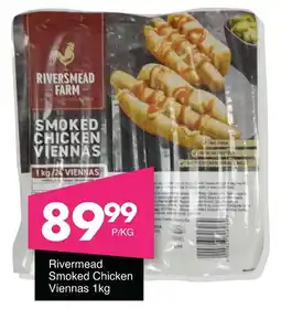 Save Hyper Rivermead Smoked Chicken Viennas offer