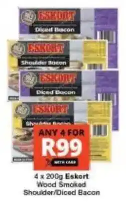 Checkers Eskort Wood Smoked Shoulder/ Diced Bacon offer