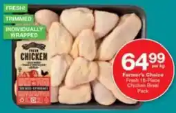 Checkers Farmer's Choice Fresh Chicken Braai Pack offer