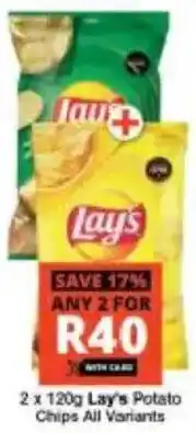 Checkers Lay's Potato Chips All Variants offer