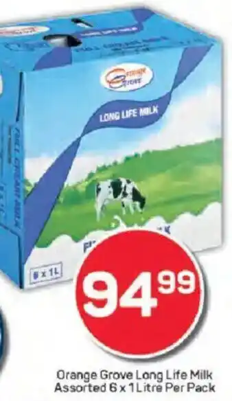 Pick n Pay Orange Grove Long Life Milk Assorted offer