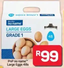 Pick n Pay PnP no name Large Eggs offer