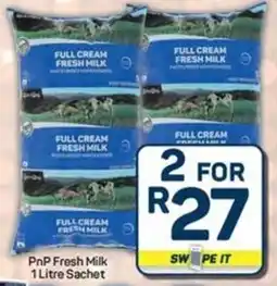 Pick n Pay PnP Fresh Milk Sachet offer