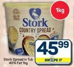 Pick n Pay Stork Spread in Tub 40% Fat offer