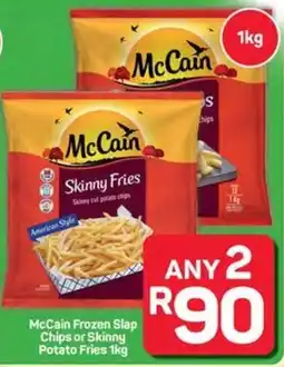 Pick n Pay McCain Frozen Slap Chips or Skinny Potato Fries offer