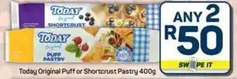 Pick n Pay Today Original Puff or Shortcrust Pastry offer