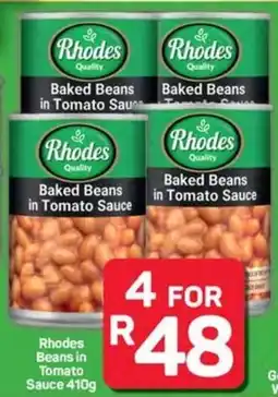 Pick n Pay Rhodes Beans in Tomato Sauce offer