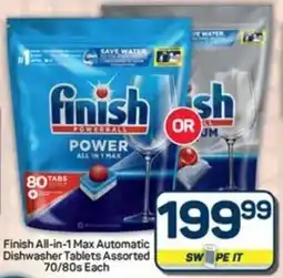 Pick n Pay Finish All-in-1 Max Automatic Dishwasher Tablets Assorted offer