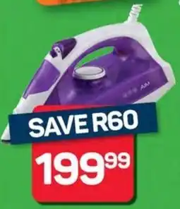Pick n Pay AIM Ceramic Soleplate Steam Iron 2000W offer