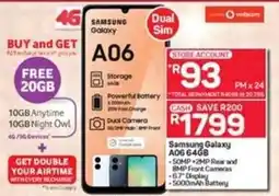 Pick n Pay Samsung Galaxy A06 offer