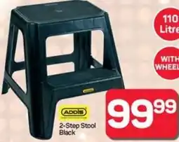 Pick n Pay Addis 2-Step Stool Black offer