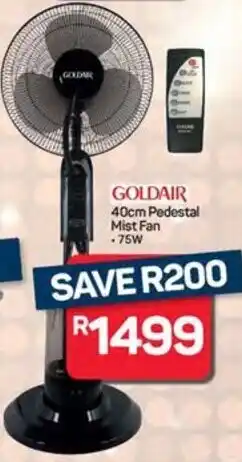 Pick n Pay Goldair Pedestal Mist Fan offer