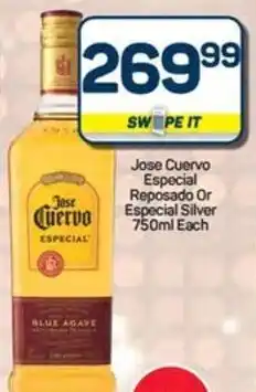 Pick n Pay Jose Cuervo Especial Reposado Or Especial Silver offer