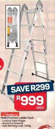 Pick n Pay Tradequip Multi Function Ladder offer