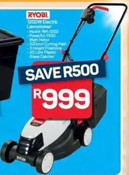 Pick n Pay Ryobi 1200W Electric Lawnmower offer