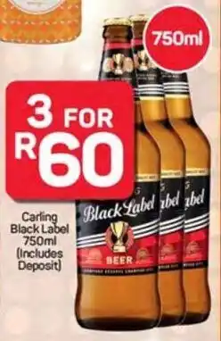 Pick n Pay Carling Black Label offer