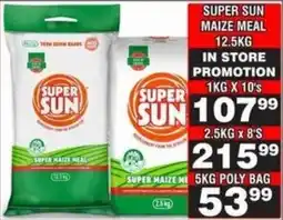 Advance Cash n Carry Super sun maize meal offer