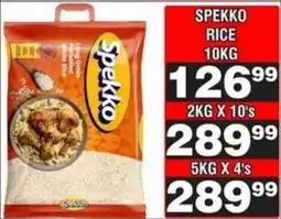 Advance Cash n Carry Spekko Rice offer