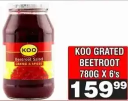 Advance Cash n Carry Koo grated beetroot offer