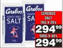 Advance Cash n Carry Cerebos Salt offer