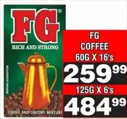 Advance Cash n Carry FG Coffee offer