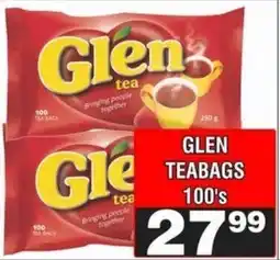 Advance Cash n Carry Glen Teabags offer