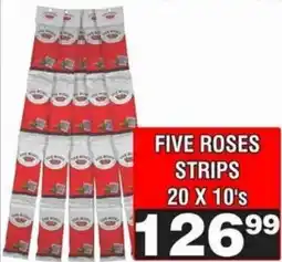 Advance Cash n Carry Five roses strips offer