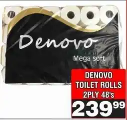 Advance Cash n Carry Denovo toilet rolls 2ply offer