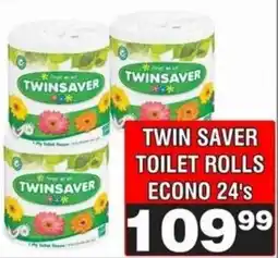 Advance Cash n Carry Twin saver toilet rolls econo offer