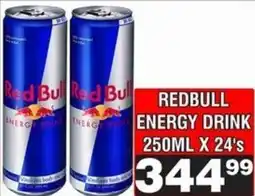 Advance Cash n Carry Redbull energy drink offer