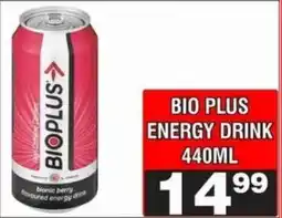 Advance Cash n Carry Bio plus energy drink offer