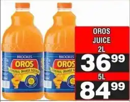Advance Cash n Carry Oros juice offer