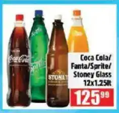 Devland Cash And Carry Coca Cola/ Fanta/ Sprite/ Stoney Glass offer