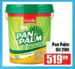 Devland Cash And Carry Excella Pan Palm Oil offer