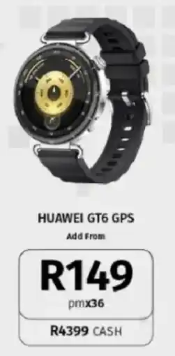 Vodacom Huawei GT6 GPS offer