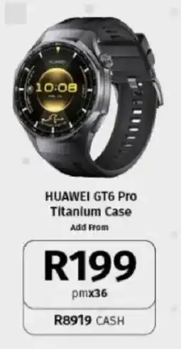 Vodacom Huawei GT6 Pro Titanium Case offer