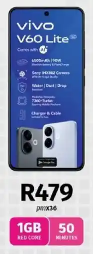 Vodacom Vivo V60 Lite offer
