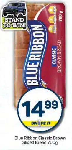 Pick n Pay Blue Ribbon Classic Brown Sliced Bread 700g offer